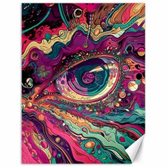 Human Eye Pattern Canvas 18  X 24 