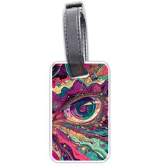 Human Eye Pattern Luggage Tag (one Side) by Grandong