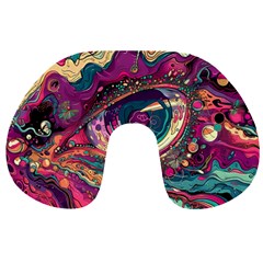 Human Eye Pattern Travel Neck Pillow