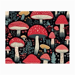 Mushrooms Psychedelic Small Glasses Cloth (2 Sides)