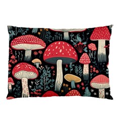 Mushrooms Psychedelic Pillow Case (two Sides)