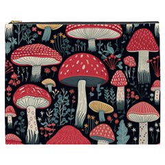 Mushrooms Psychedelic Cosmetic Bag (xxxl)