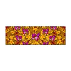 Blooming Flowers Of Orchid Paradise Sticker Bumper (100 Pack)