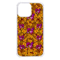 Blooming Flowers Of Orchid Paradise Iphone 13 Pro Max Tpu Uv Print Case by pepitasart