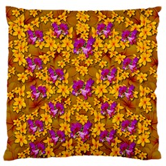 Blooming Flowers Of Orchid Paradise 16  Baby Flannel Cushion Case (two Sides)