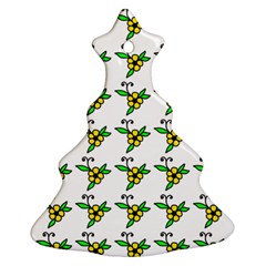 Pattern Design  Christmas Tree Ornament (two Sides) by lipli