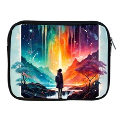 Starry Night Wanderlust: A Whimsical Adventure Apple Ipad 2/3/4 Zipper Cases