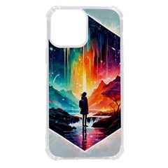 Starry Night Wanderlust: A Whimsical Adventure iPhone 13 Pro Max TPU UV Print Case