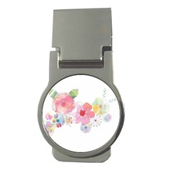 Flower-2342706 Money Clips (round)  by lipli