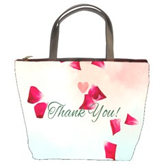 Thank You Design Bucket Bag by lipli