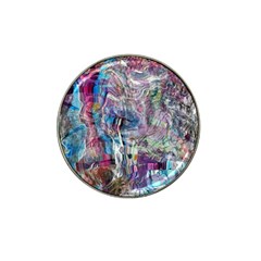 Layered Waves Hat Clip Ball Marker (10 Pack) by kaleidomarblingart