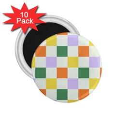 Board Pictures Chess Background 2 25  Magnets (10 Pack) 