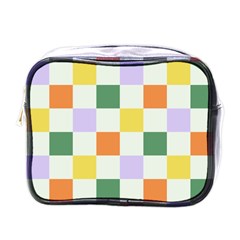 Board Pictures Chess Background Mini Toiletries Bag (one Side)