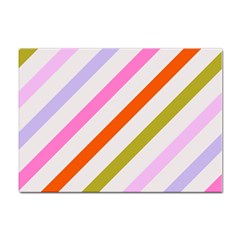 Lines Geometric Background Sticker A4 (100 pack)