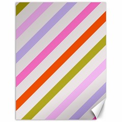 Lines Geometric Background Canvas 12  x 16 