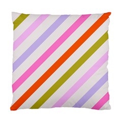 Lines Geometric Background Standard Cushion Case (One Side)