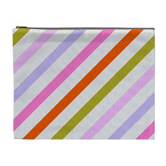 Lines Geometric Background Cosmetic Bag (xl)