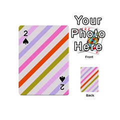 Lines Geometric Background Playing Cards 54 Designs (mini) by Maspions