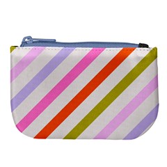 Lines Geometric Background Large Coin Purse