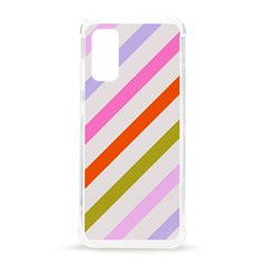 Lines Geometric Background Samsung Galaxy S20 6.2 Inch TPU UV Case