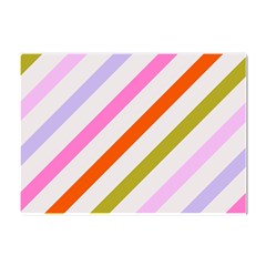 Lines Geometric Background Crystal Sticker (A4)