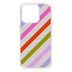 Lines Geometric Background iPhone 14 Pro TPU UV Print Case