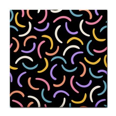 Abstract Pattern Wallpaper Face Towel