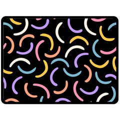 Abstract Pattern Wallpaper Fleece Blanket (large)