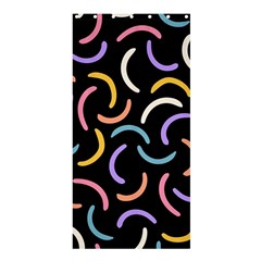 Abstract Pattern Wallpaper Shower Curtain 36  X 72  (stall) 