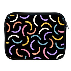 Abstract Pattern Wallpaper Apple Ipad 2/3/4 Zipper Cases