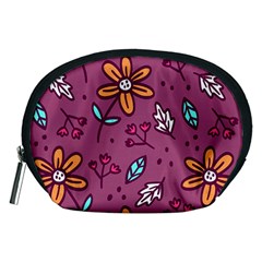 Flowers Petals Leaves Foliage Accessory Pouch (medium)