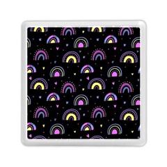 Wallpaper Pattern Rainbow Memory Card Reader (square)