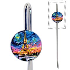 Eiffel Tower Starry Night Print Van Gogh Book Mark