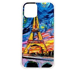 Eiffel Tower Starry Night Print Van Gogh Iphone 12 Pro Max Tpu Uv Print Case by Maspions