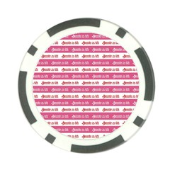 Breathe In Life, Breathe Out Love Text Motif Pattern Poker Chip Card Guard (10 Pack) by dflcprintsclothing