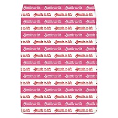 Breathe In Life, Breathe Out Love Text Motif Pattern Removable Flap Cover (l) by dflcprintsclothing