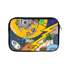 Astronaut Moon Monsters Spaceship Universe Space Cosmos Apple Ipad Mini Zipper Cases