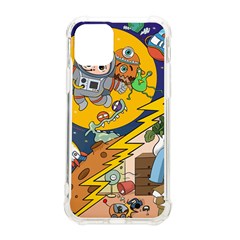 Astronaut Moon Monsters Spaceship Universe Space Cosmos Iphone 11 Pro 5 8 Inch Tpu Uv Print Case