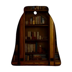 Books Book Shelf Shelves Knowledge Book Cover Gothic Old Ornate Library Ornament (bell)