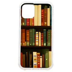 Books Bookshelves Library Fantasy Apothecary Book Nook Literature Study Iphone 12 Mini Tpu Uv Print Case	 by Grandong