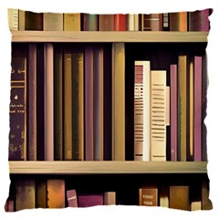 Books Bookshelves Office Fantasy Background Artwork Book Cover Apothecary Book Nook Literature Libra 16  Baby Flannel Cushion Case (two Sides)
