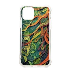 Outdoors Night Setting Scene Forest Woods Light Moonlight Nature Wilderness Leaves Branches Abstract Iphone 11 Pro 5 8 Inch Tpu Uv Print Case by Grandong