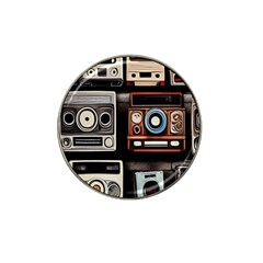 Retro Cameras Old Vintage Antique Technology Wallpaper Retrospective Hat Clip Ball Marker