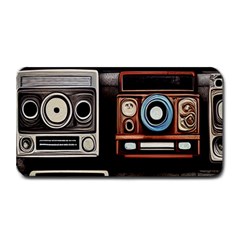 Retro Cameras Old Vintage Antique Technology Wallpaper Retrospective Medium Bar Mat