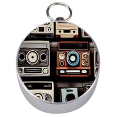 Retro Cameras Old Vintage Antique Technology Wallpaper Retrospective Silver Compasses