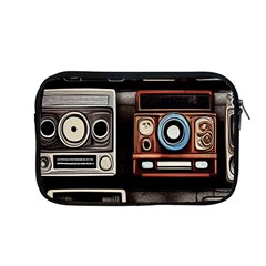 Retro Cameras Old Vintage Antique Technology Wallpaper Retrospective Apple MacBook Pro 13  Zipper Case