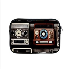 Retro Cameras Old Vintage Antique Technology Wallpaper Retrospective Apple MacBook Pro 15  Zipper Case