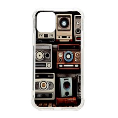 Retro Cameras Old Vintage Antique Technology Wallpaper Retrospective iPhone 11 Pro 5.8 Inch TPU UV Print Case