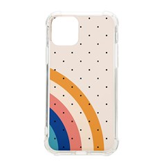 Abstract Geometric Bauhaus Polka Dots Retro Memphis Rainbow Iphone 11 Pro 5 8 Inch Tpu Uv Print Case by Maspions