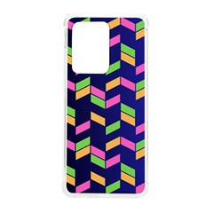 Background Pattern Geometric Pink Yellow Green Samsung Galaxy S20 Ultra 6 9 Inch Tpu Uv Case by Maspions